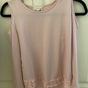 Pink Long Sleeve Top